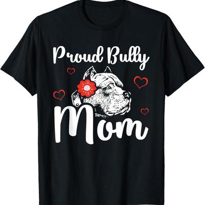 Tyrannische Mutter American Pitbull Hundebesitzer T-Shirt