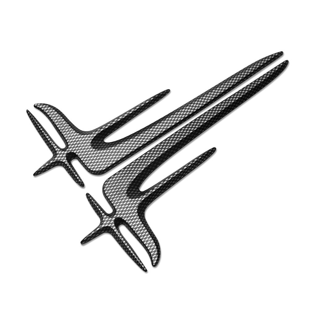 

Car Side C Pillar Angel Badge Sticker Fender Side Emblem Decor Accessories For Mercedes Benz AMG W124 W202 W203 W204 W210 W211