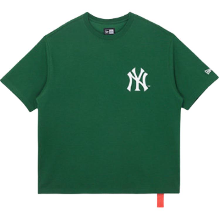 New Era MLB Team Series Loose Fit Solid Color Fashion Short Sleeve T-Shirt Unisex Tops 15040872