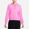 Nike Dri-Fit One Solid Color Quick-Dry Pullover Hoodie Women Tops Pink FB5144-675