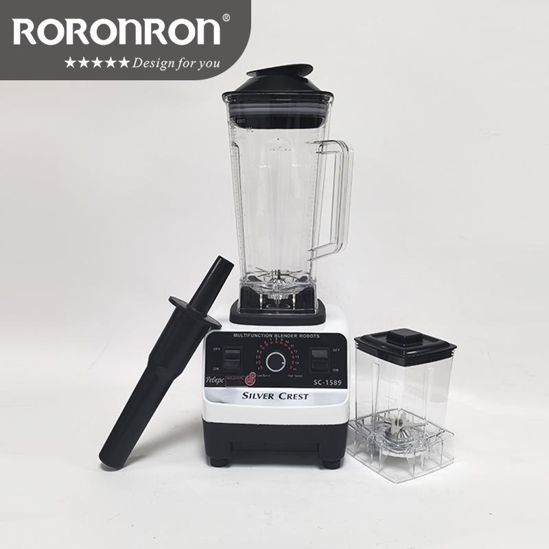 2-in-1 High-Speed Blender & Mixer: Hot Model for Smoothies, Soy Milk, Juicing, Baby Food, & Meat Grinding