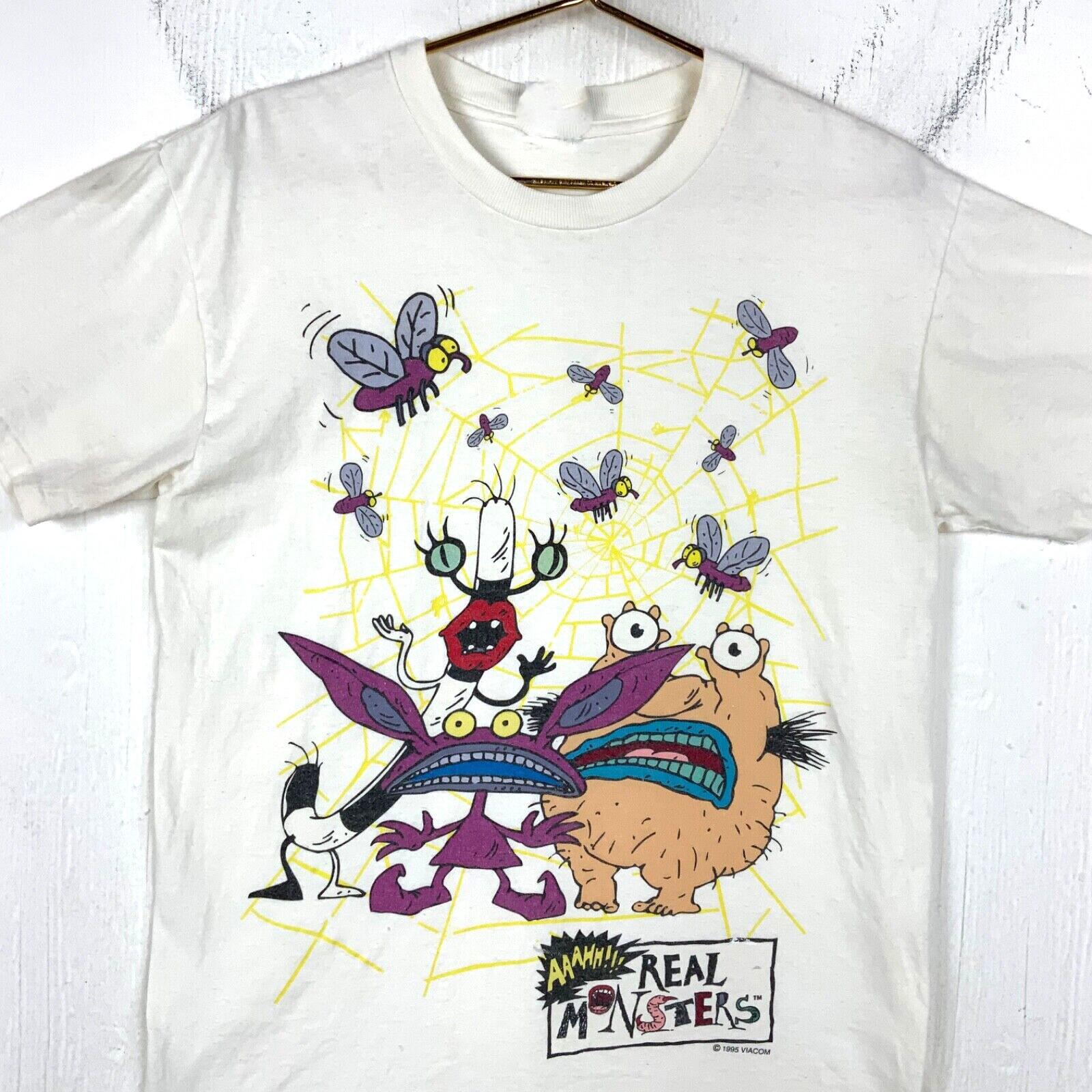 Aaahh Real Monsters Hrla Short Sleeve Cotton Unisex S-2345XL S