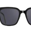 TF Logo Design Acetat Quadratische Sonnenbrille Unisex Sonnenbrille Schwarz FT1132