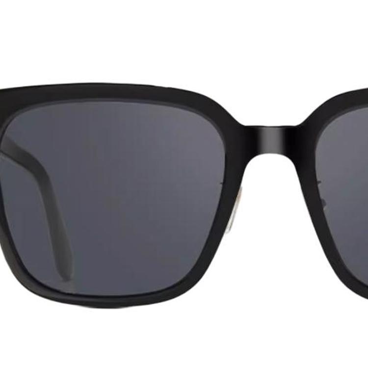 TF Logo Design Acetat Quadratische Sonnenbrille Unisex Sonnenbrille Schwarz FT1132
