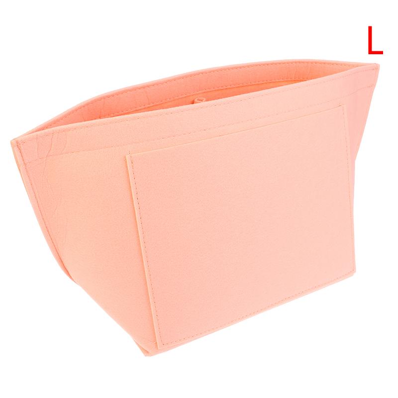 Felt Insert Lining Cosmetic Bag Purse Organizer Insert For Handbags Support Liner Felt Bag Organizer For Purse Tote Bag Insert