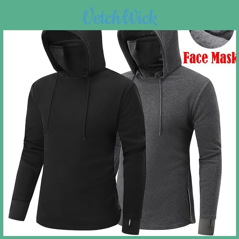 Soft And Breathable Men's Pullover Hoodie Featuring A Turtleneck Design And Moisture Wicking Fabric