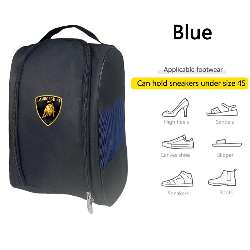 1 szt. Torba do przechowywania butów samochodowych Outdoorowa Podróżna Sportowa Organizer na buty Saszetka Do Lamborghini Urus Huracan Aventador Premium Akcesoria