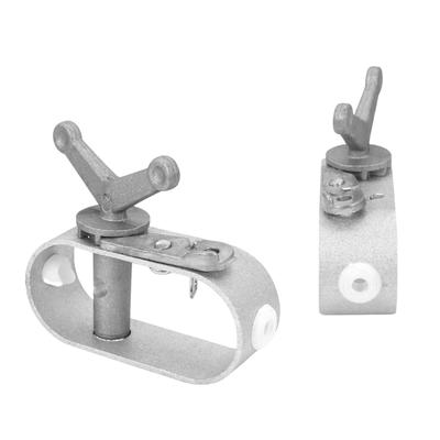 Above Ground Pool Cover Clip, Set of 2 Aluminum Clamps for Holds Pool Cover Line In Place and Reducing Cover Shifting Around Pool Edges