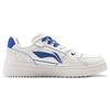 Li Ning Tianji 2.0 Slip Resistant Abrasion Resistant Low Top Skateboard Shoes Women's White Blue AGCT292-1