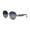 Women's Egg-Shaped Stylish Frameless Retro Sunglasses for Summer Photoshoots