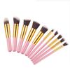 Makeup Brush Set With Handles For Face And Eye Makeup Artists