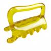 1PCS Double Push Resin Massage Comb Back Waist Gua Sha Device Shoulder Neck Gua Sha Stick Meridian Dredging Stick Massage Tool