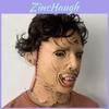 The Texas Chainsaw Massacre Saw Horror Mask Latex Role Play Costume For Halloween Party