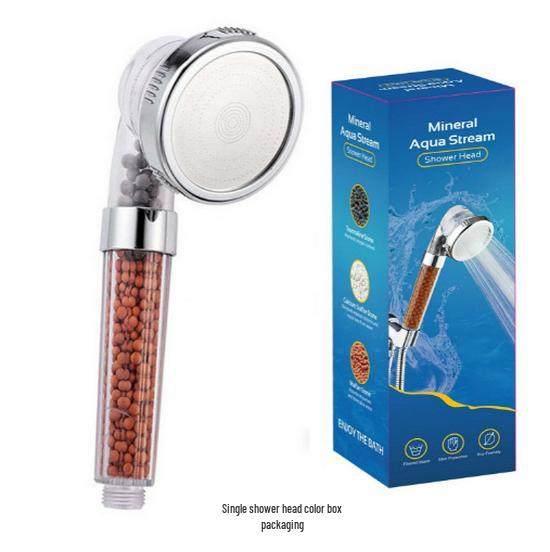 Multipurpose Shower Set: Large Panel, Filter Boost, Three-Speed Handheld Shower Head Color Box Package