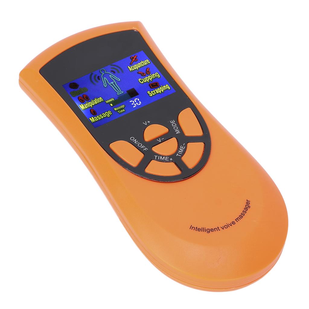 Digital Therapy Machine LCD Voice Broadcast Pain Relief Mode Adjustable Neck Shoulder Massage Machine