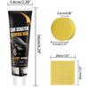 Leiteea Car Scratch Remover Kit, Wax-Based, Universal Compatibility, Professional Deep Scratch Repair for Vehicles