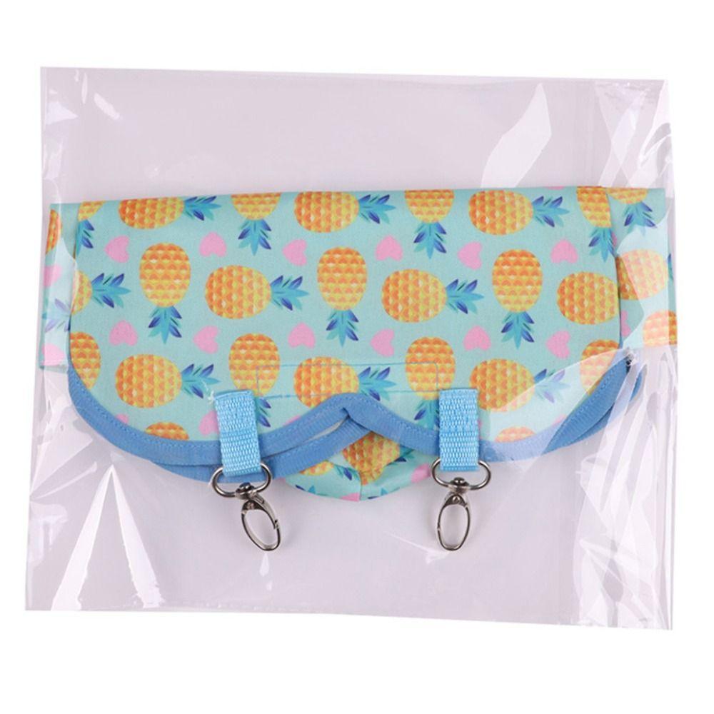 Hanging Heart-Shape Hay Bag Cute Feeding Dispenser Container Rabbit Feeding Bag  Hamster