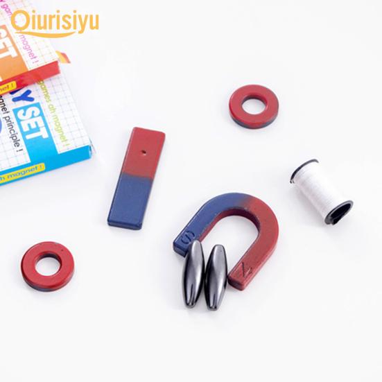 10Pcs/Set Easy-assembled Wear-resistant Education Science Magnet Toy Set for Kids
