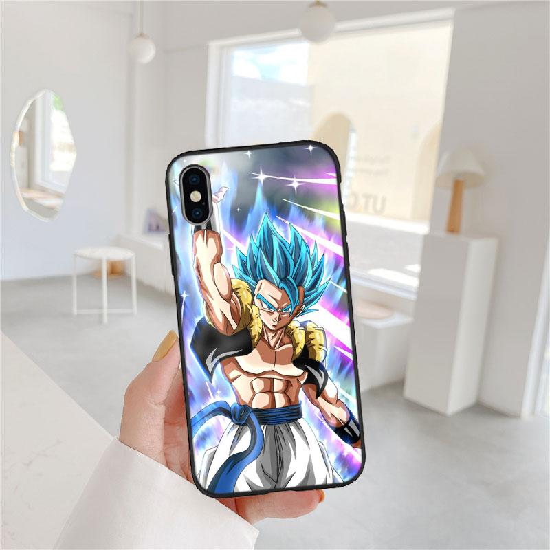 LO37 Dragon Ball Goku Soft Shell Phone Case for Redmi Note 10 11 12 Pro Max 10S 10C 10T 11A 11S 12S 12C