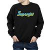 DC Comics Jungen Supergirl Text Logo Sweatshirt