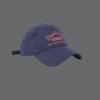 Women Pink Embroidery Baseball Cap Soft Cotton Sunshade Peaked Hat Female Girl Korean Outdoor Sport Visors Hats