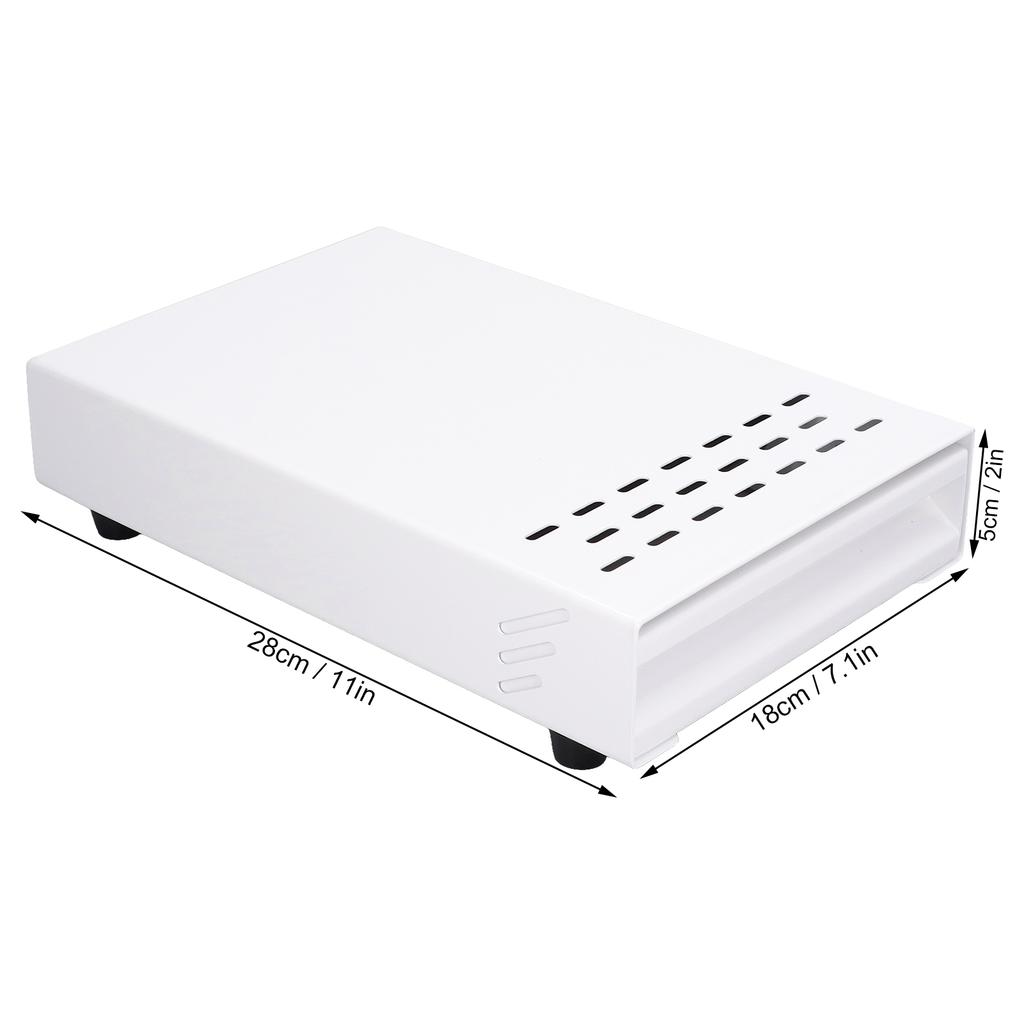 Coffee Residue Powder Box Non Slip Stainless Steel Coffee Knock Box Detachable Drawer Heavy Duty for Household