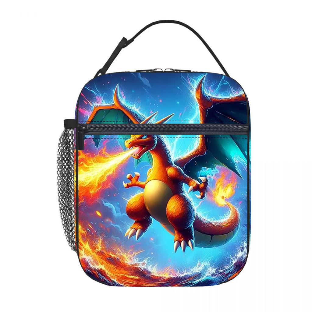 Cartoon Large-Capacity Lunch Box Bag, Thermal Insulation Bag, Portable Bento Bag, Student Thickened Aluminum Foil Lunch Bag