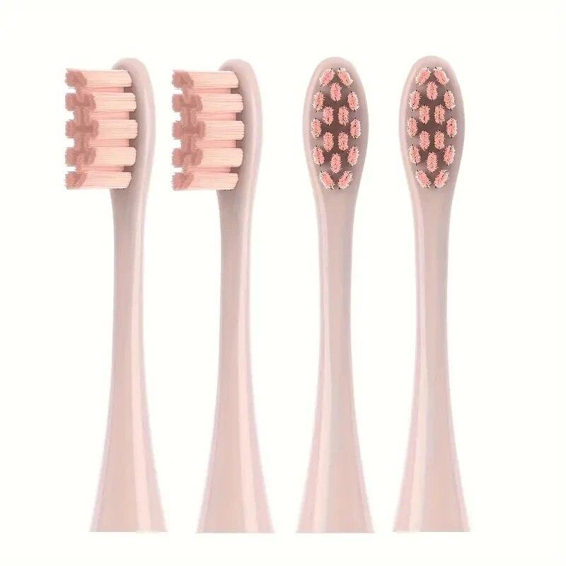 

Cabezales De Repuesto Para Cepillo De Dientes Eléctrico Oclean X PRO Z1 F1 One Air 2 SE P5, Boquillas De Cerdas Suaves DuPont, розовый