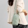 Unisex Crossbody Water Bottle & Phone Bag - Casual Outdoor Storage Bag with Front Pocket