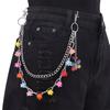 Metal Floral Hair Clips And Butterfly Waist Chain For Unisex Youth Fashion Accessories