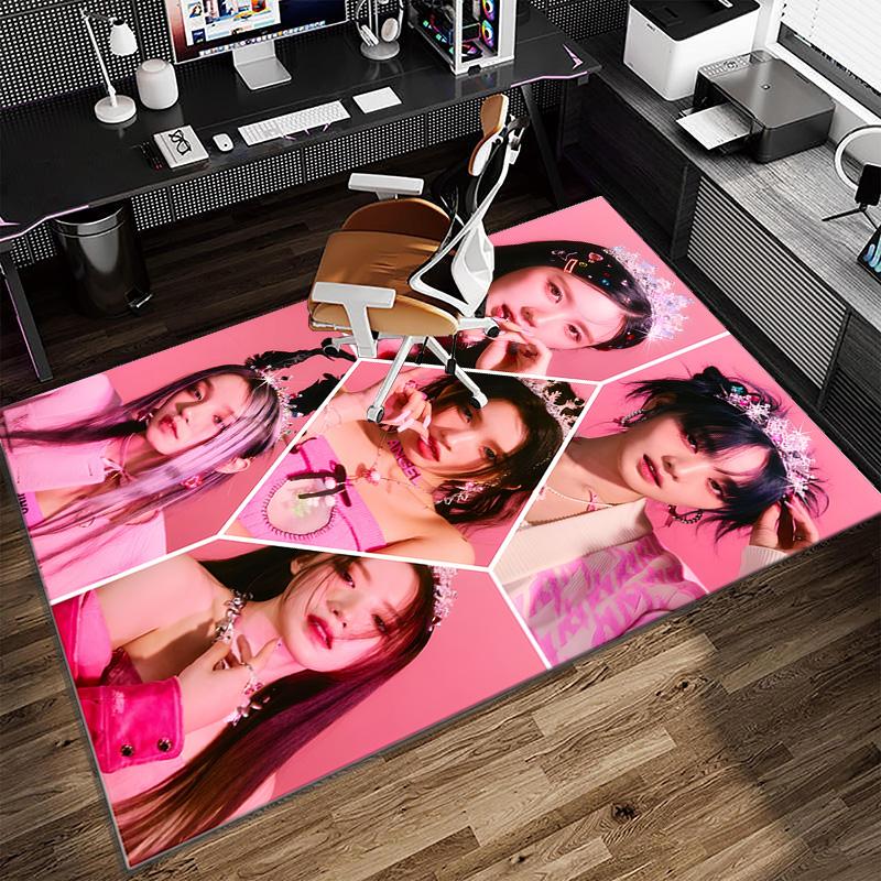 Kpop idle  Carpet, Kitchen Rugs, Yoga Mat, Non-Slip Mats, Rug for Bathroom, Living Room bedroom, Camping Rugs Christmas Gift