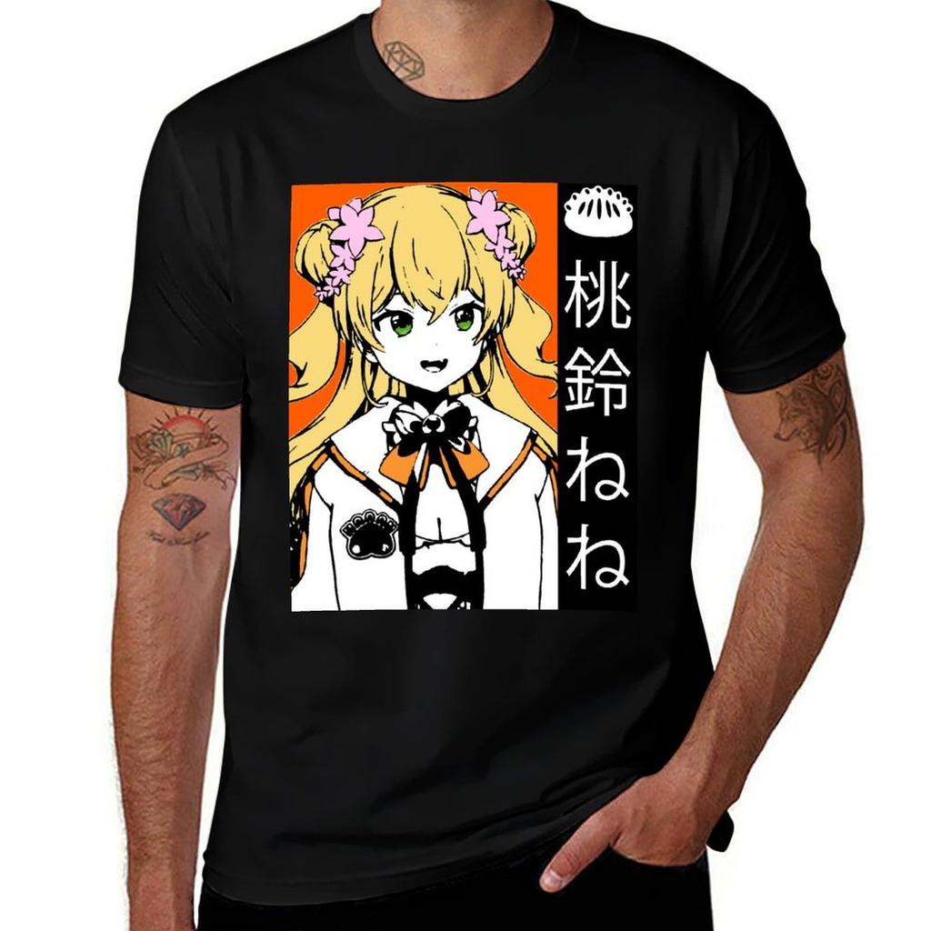 Hololive Momosuzu Nene Tshirt T Shirt Unisex Plain Tshirt