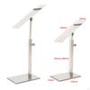 Leather Shoe Display Stand, Adjustable Sales Shelf, Window Stand for Sandals, High Heels,
