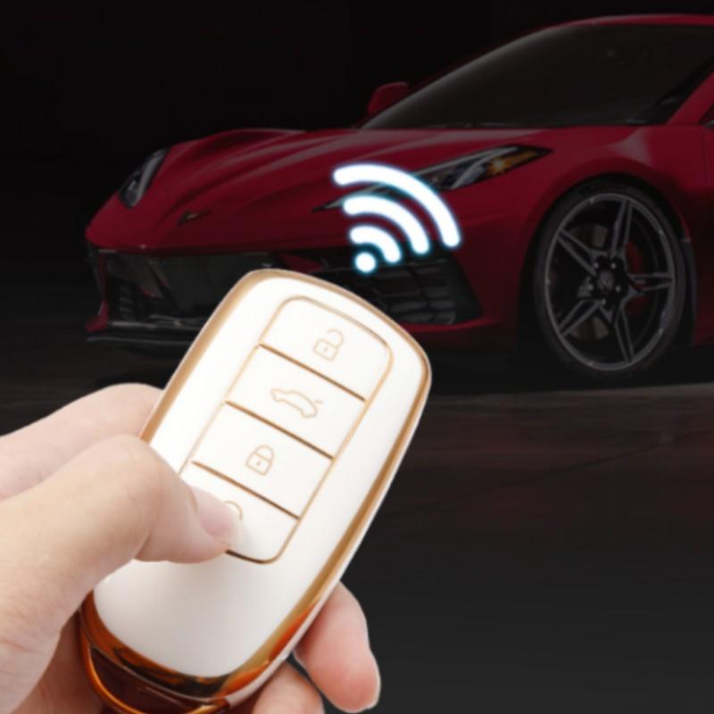 4 Buttons For Chery Omoda 5 C5 Tigo 7 8 Pro Max Tigo 7 8 Plus Arrizo 5 Plus Keychain Car Keys Accessories Holder Key Cover Case