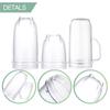 12/16/22oz Electric Juicer Cup Mug with Extractor Blade Lid For MB Blender Replacement Juicer Restaurant Bar Juicer Cup