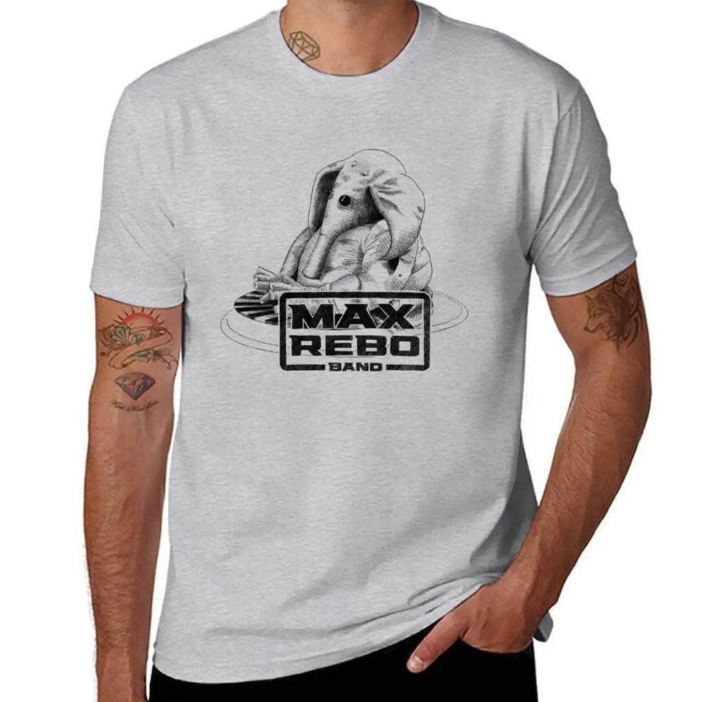 New Max Rebo Band T-Shirt Anime t-shirt quick drying shirt customized t shirts men clothing
