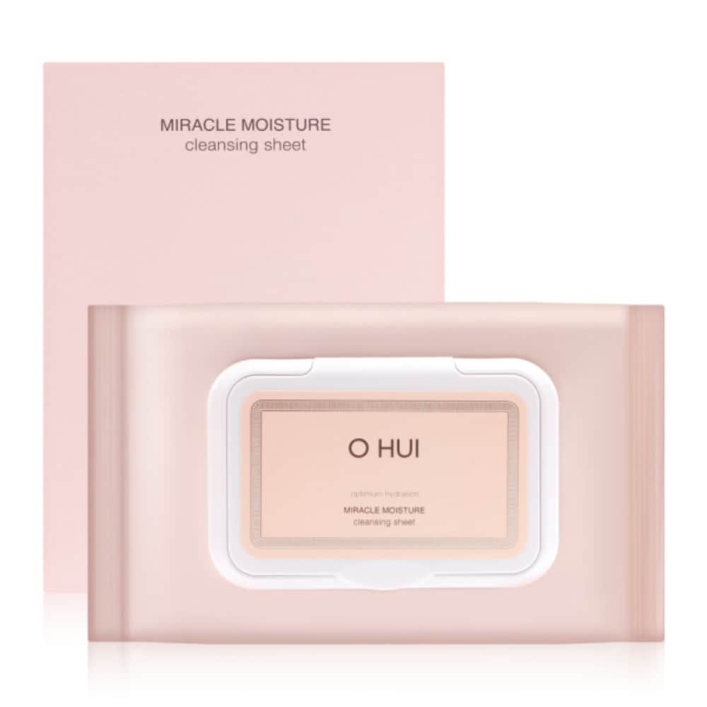 

O HUI Miracle Moisture Cleansing Sheets 100 листов большой емкости