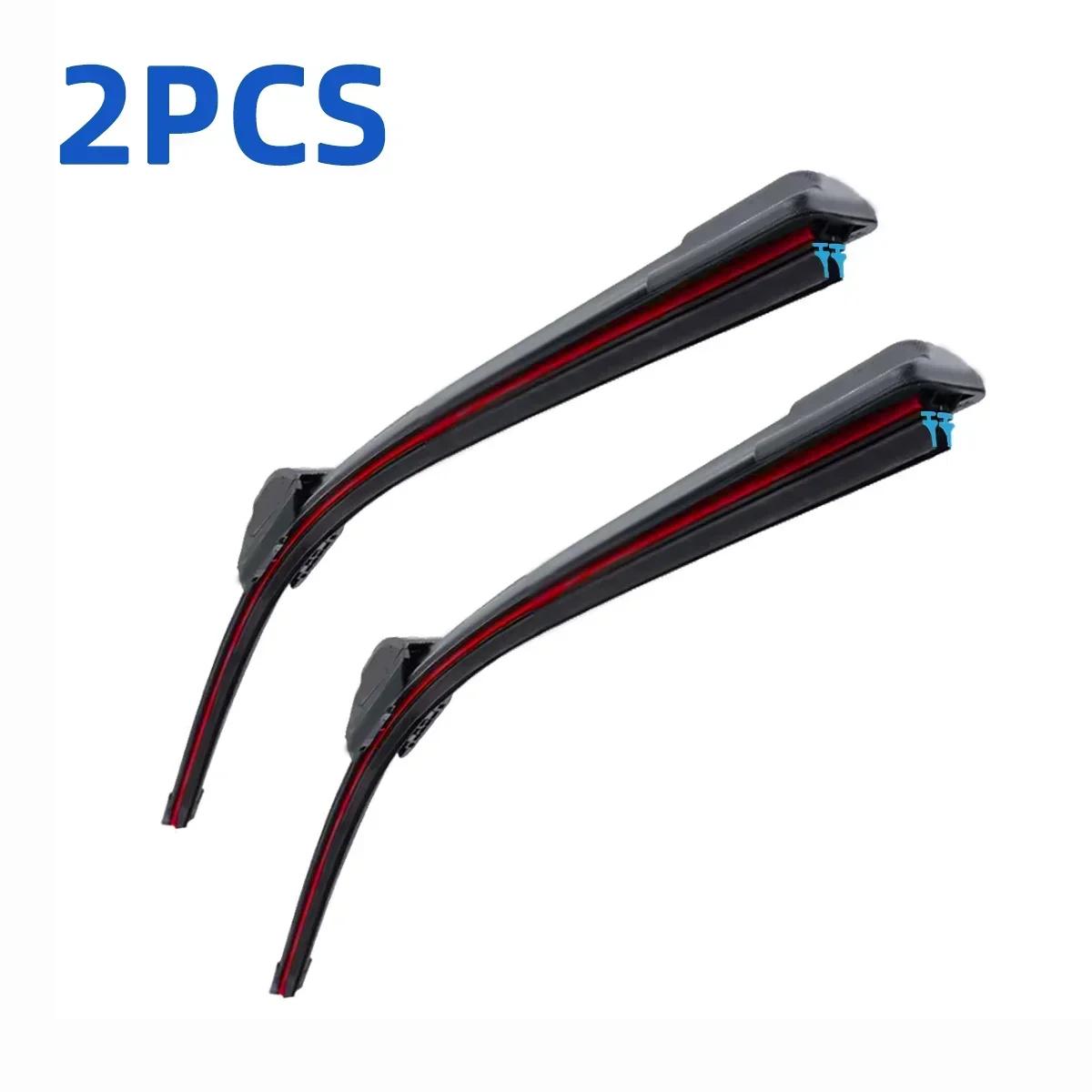 

Front Wiper Accessorie Double Rubber Car Wipers for Fiat 500 312 500 500C 500L 500X Bravo 2007- Wipers Brushes New Upgraded 500 500C (2009-2016)