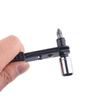 1 4 Inch Mini Ratchet Wrench Screwdriver Hand Tool Mini Reversible Ratchet Wrench Screwdriver Bit Socket Spanner