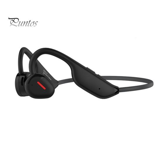 

V7 Беспроводные наушники-вкладыши стерео объемный эффект мега бас IPX6 водонепроницаемый Bluetooth-совместимый 5.3 HiFi спортивные наушники с костной проводимостью для фитнеса чёрный