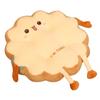 Cute Toast Bread Slice Plush Pillow Cushion for Cats/Decor