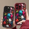 Fashionable Colorful Skull Pattern Phone Case For iPhone 17 16 15 14 13 12 11 Pro Max 17 Air 16E X XR XS 7 8 Plus Soft Cover