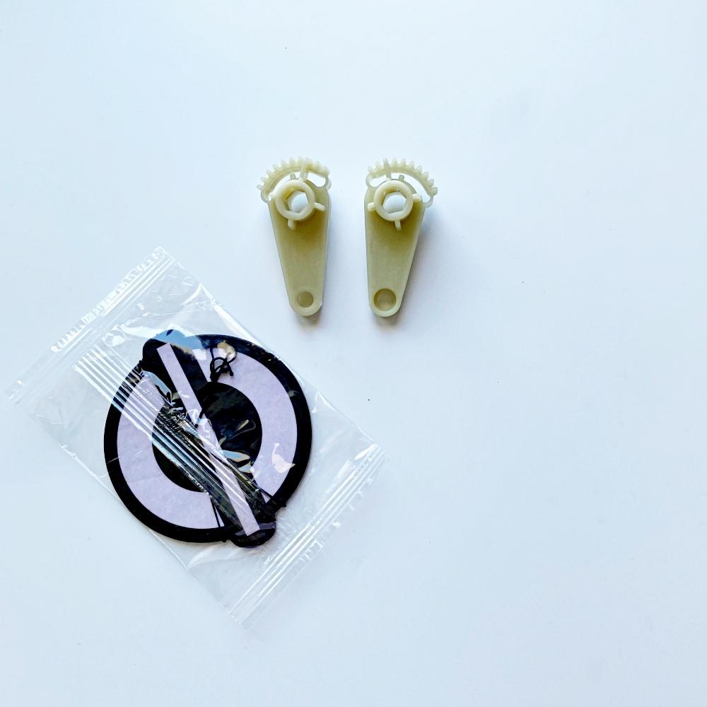 Air Conditioner Reduction Flap Gear for Peugeot Partner Tepee for Citroen Berlingo for C4 Picasso 2 Pieces 6447XA