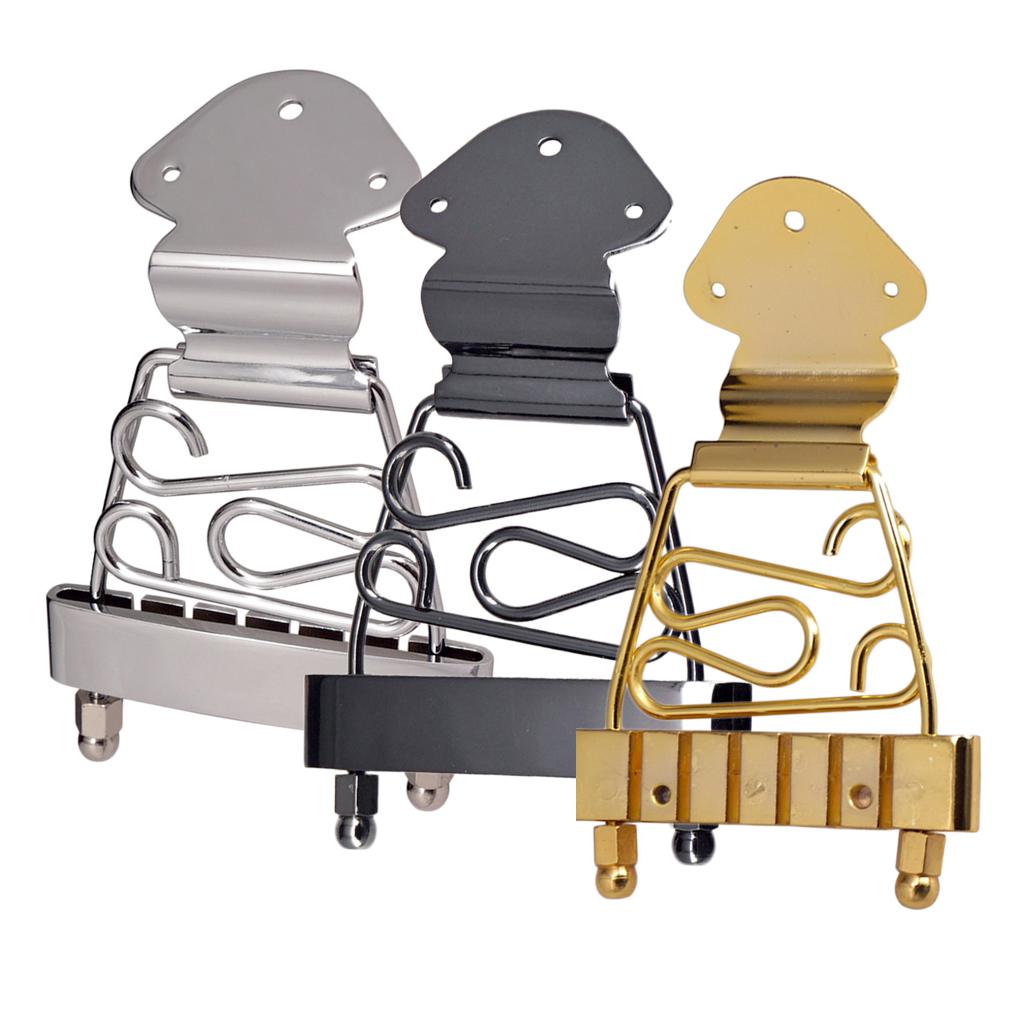 Tooyful Trapeze Tailpiece Deluxe for 6-String Hollow Semi Hollow Archtop Jazz Guitar