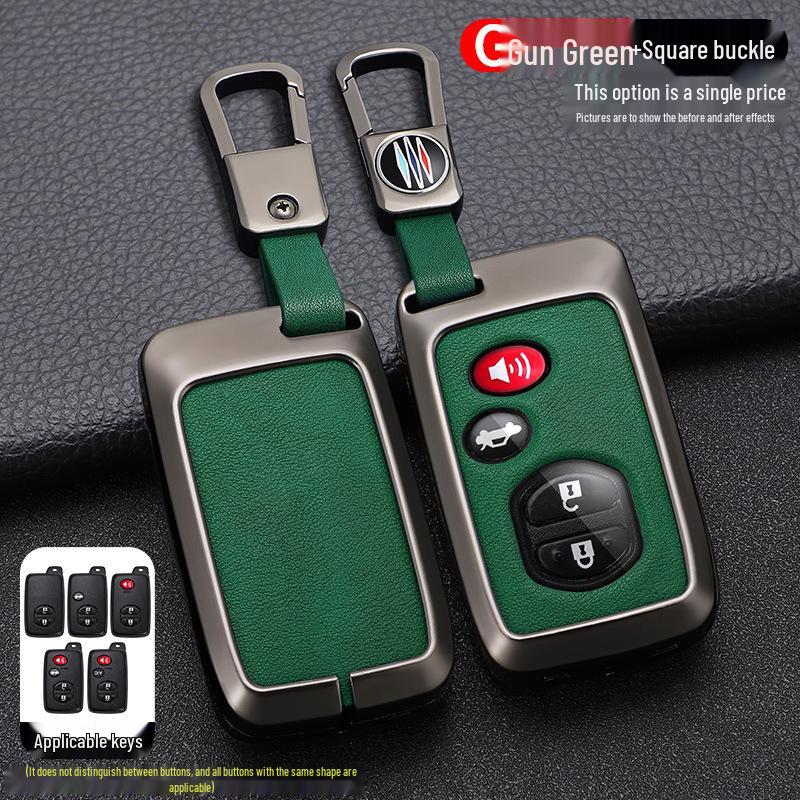 Compatible Key Case for Toyota Models: Corolla, Levin, Camry, Highlander, RAV4, Crown, CHR, Reiz