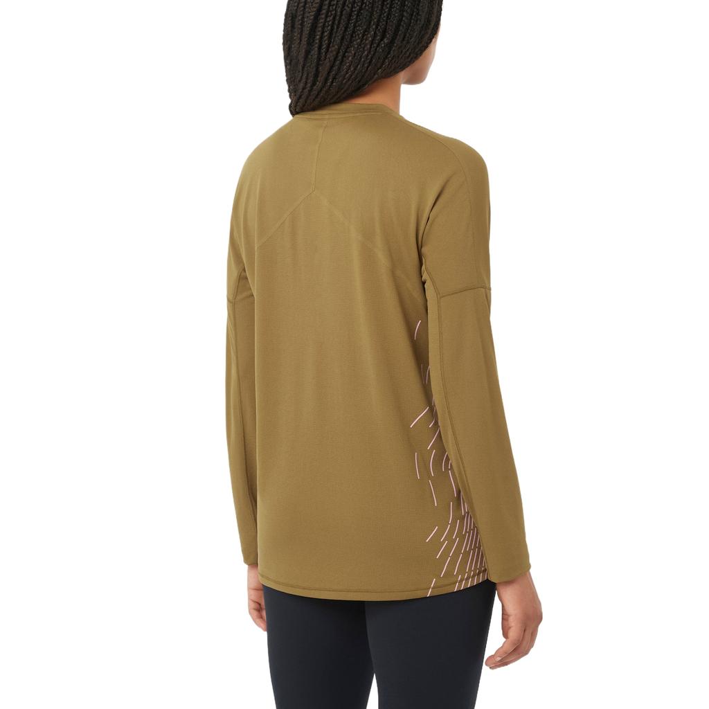 Salomon Sense Aero Graphic Classic Stylish Long Sleeve T-Shirt Women Tops C26980