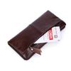 Leren Portemonnee voor Mannen Business Casual Lange Clutch Tas Multi-kaart Koeienhuid Retro Herentas Retro Stijl