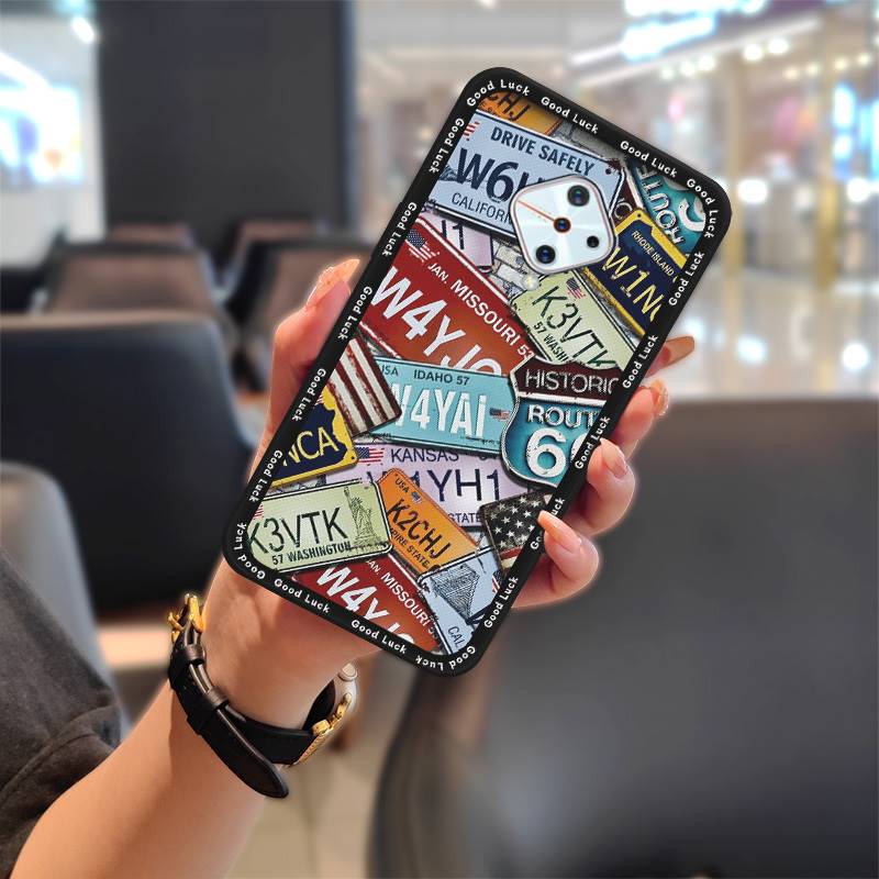 Waterproof Cute Phone Case For VIVO V17/Y9S/X50 Lite/V1945A Durable Cartoon Silicone Soft Case Anti-knock Cover TPU