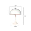 Creative Mushroom Bordlampe Soverom Nattbordslamper Moderne Minimalistisk Home Decor Skrivebordslampe Kontorstudie Leselysarmatur