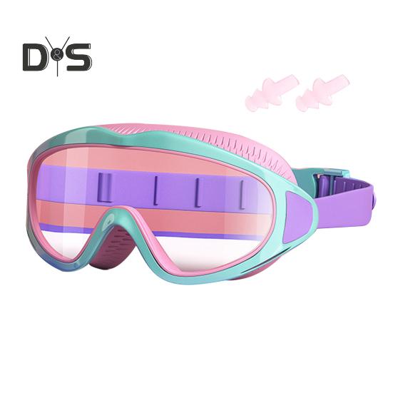 

Дитячі окуляри для плавання Антизапотівання Анти-УФ Широкий огляд Окуляри для плавання Герметичні Молодіжні окуляри для басейну для дітей 2-16